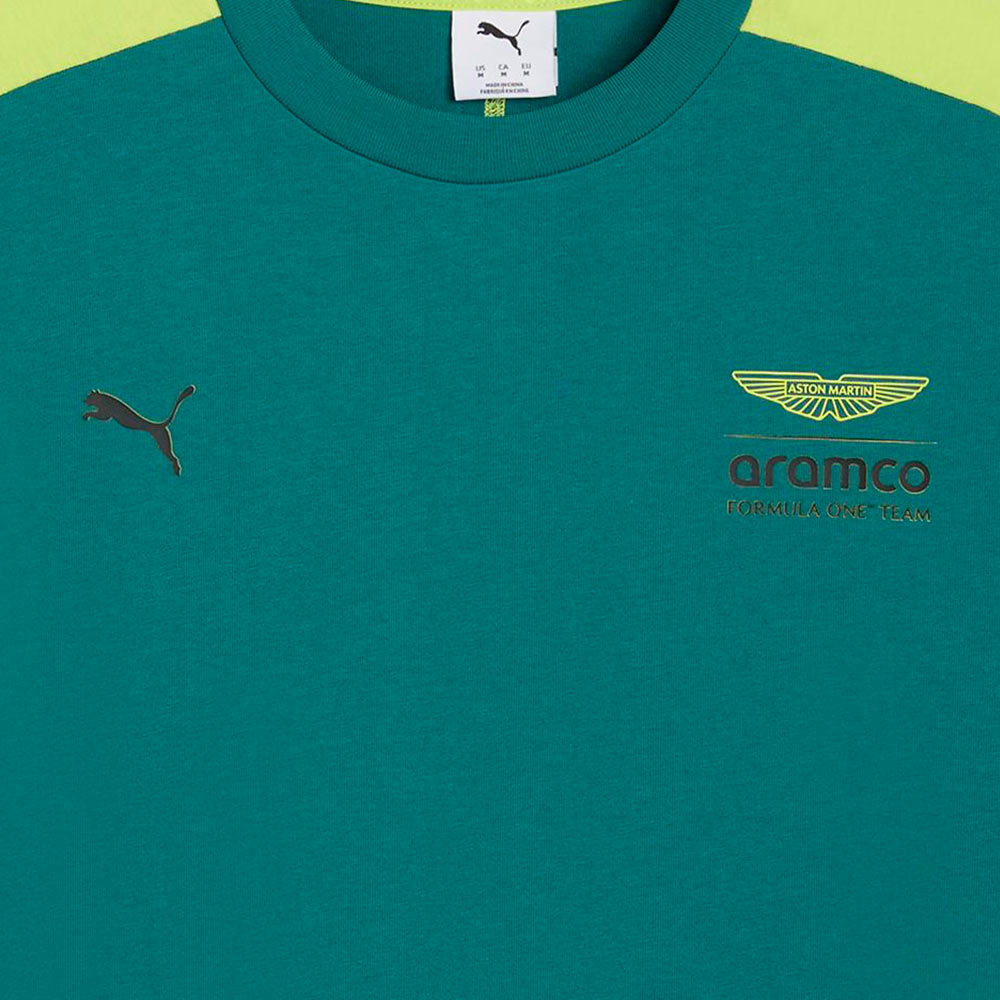 PUMA X Aston Martin Aramco F1® Team T7 Men's T-Shirt - Supersports Thailand Supersports Thailand
