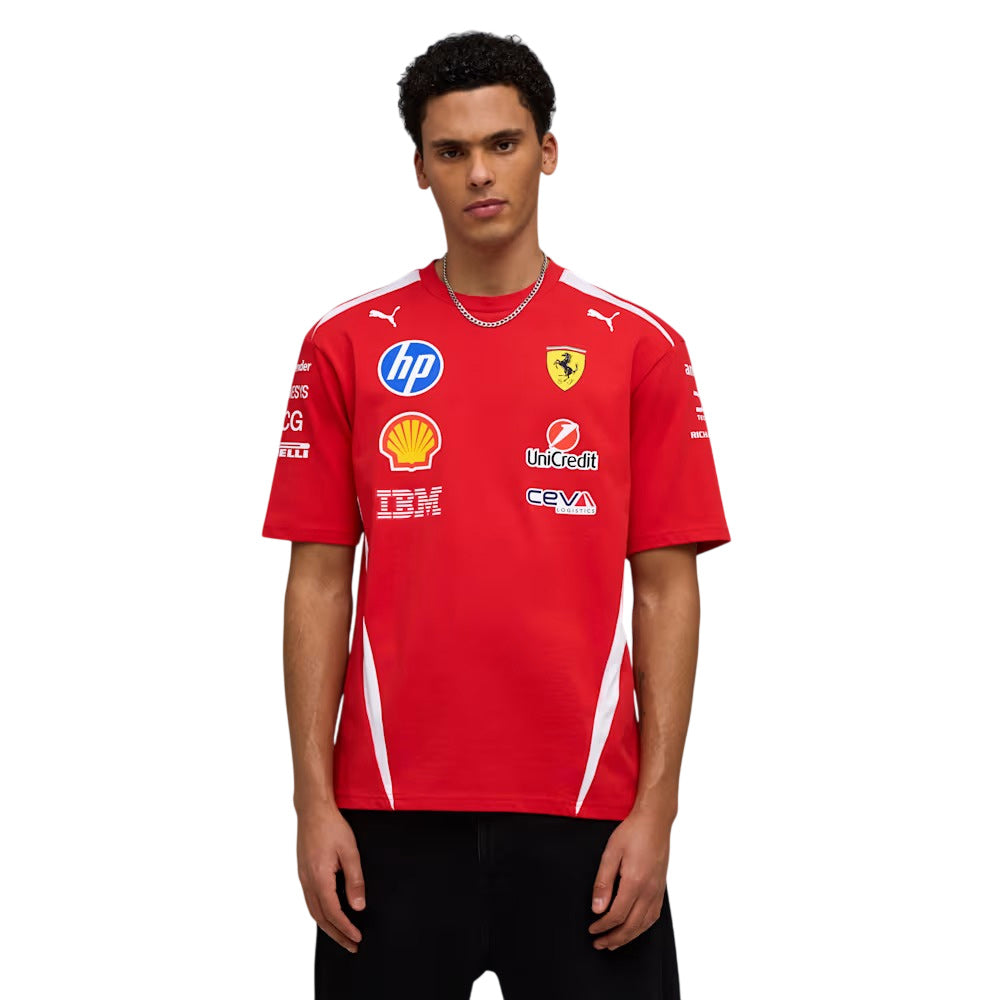 PUMA Scuderia Ferrari HP Replica Drivers Men's T-Shirt - Supersports Thailand Supersports Thailand