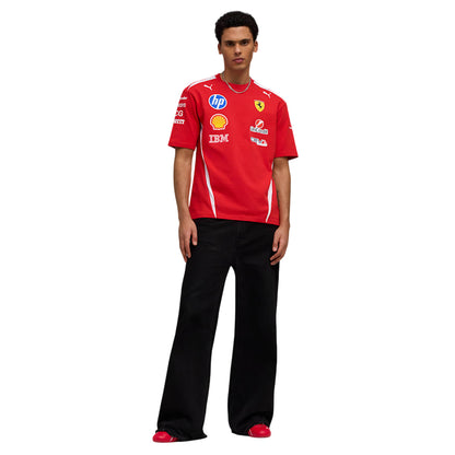 PUMA Scuderia Ferrari HP Replica Drivers Men's T-Shirt - Supersports Thailand