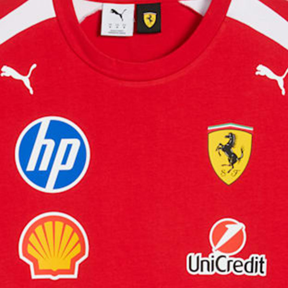 PUMA Scuderia Ferrari HP Replica Drivers Men's T-Shirt - Supersports Thailand Supersports Thailand