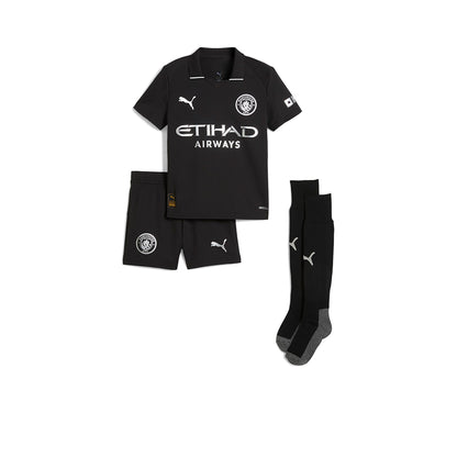 PUMA ชุดแข่งเด็กผู้ชายทีมแมนเชสเตอร์ซิตี้ ชุดเยือน ฤดูกาล 2025/26