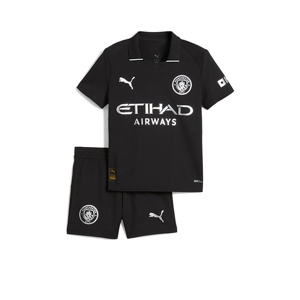 PUMA ชุดแข่งเด็กผู้ชายทีมแมนเชสเตอร์ซิตี้ ชุดเยือน ฤดูกาล 2025/26