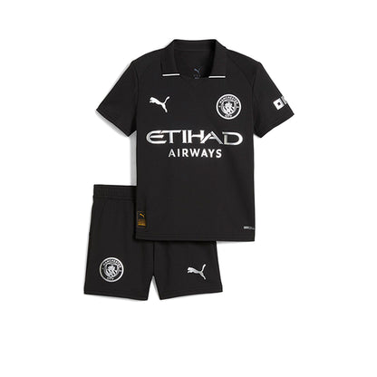 PUMA ชุดแข่งเด็กผู้ชายทีมแมนเชสเตอร์ซิตี้ ชุดเยือน ฤดูกาล 2025/26