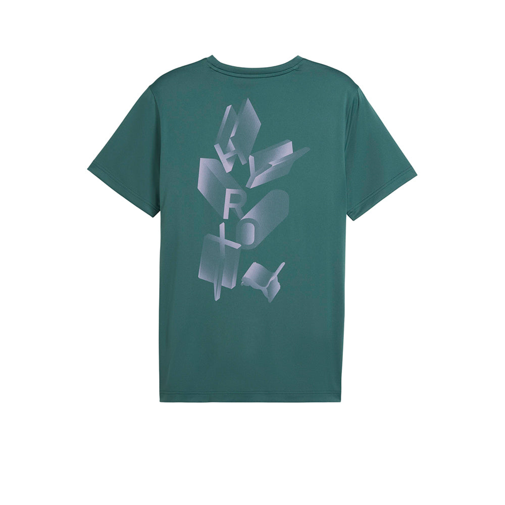 PUMA x HYROX Poly Graphic เสื้อออกกำลังกายผู้ชาย Supersports Thailand