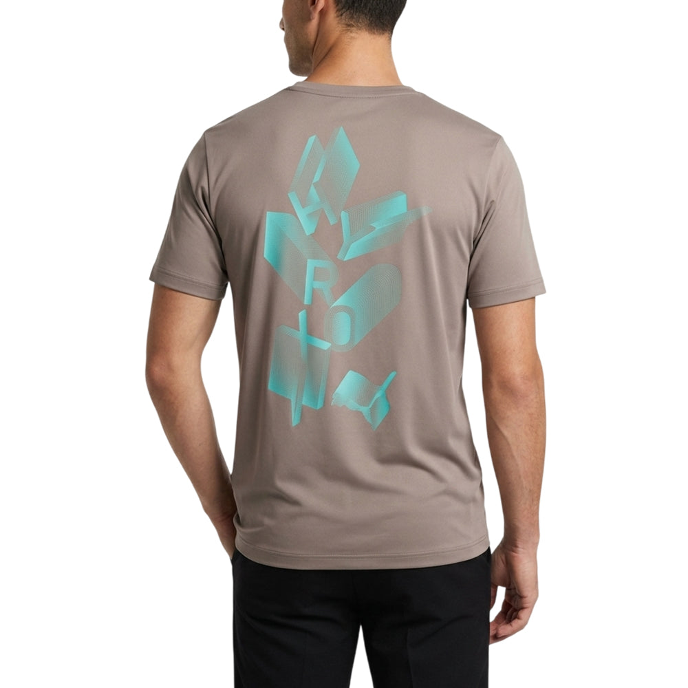 PUMA x HYROX Poly Graphic เสื้อออกกำลังกายผู้ชาย Supersports Thailand