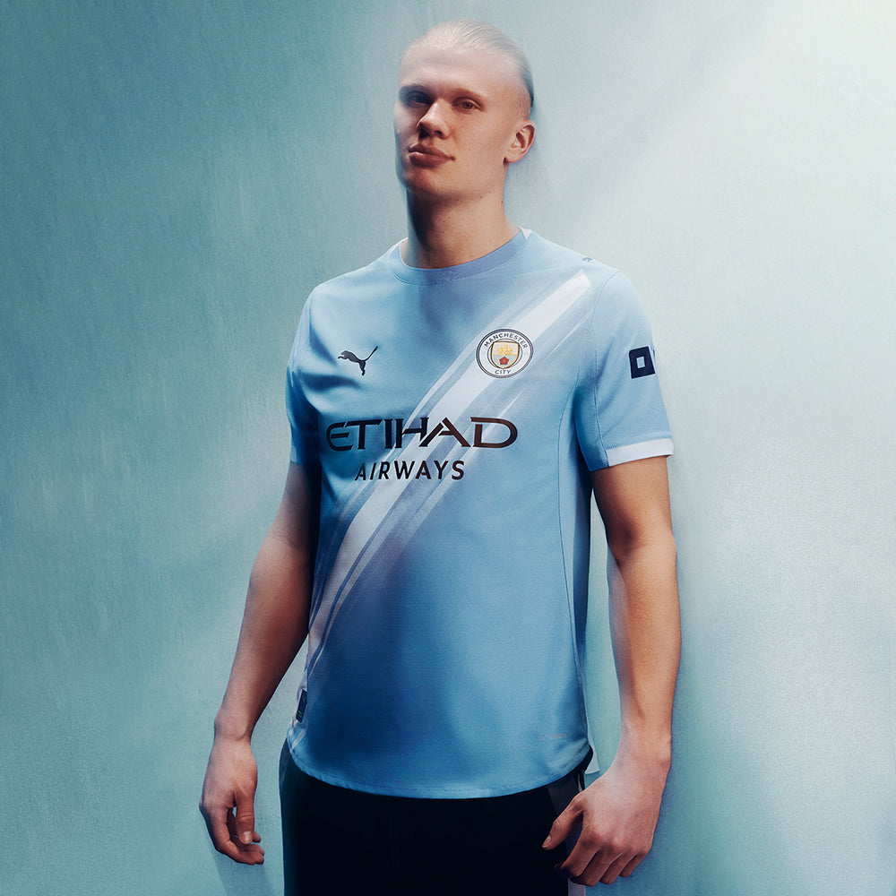 PUMA Men's Manchester City FC Home Replica 2025/26 Jersey