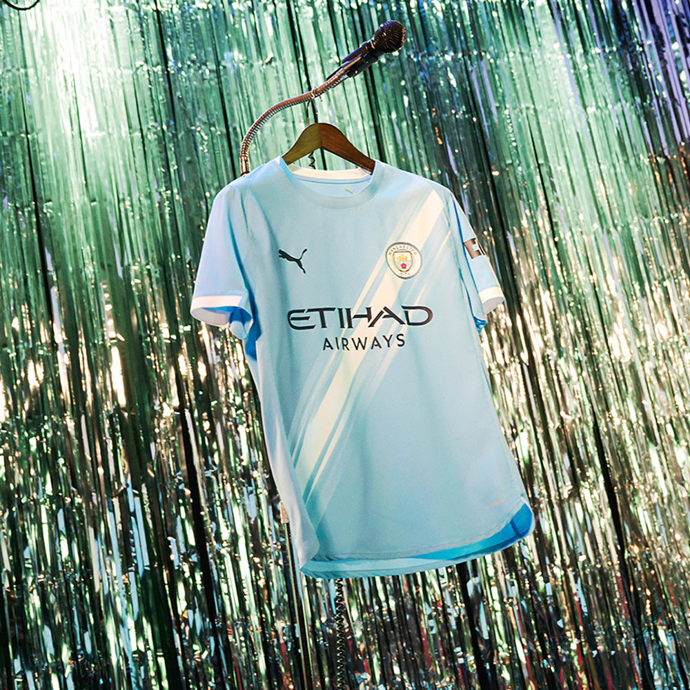 PUMA Men's Manchester City FC Home Replica 2025/26 Jersey