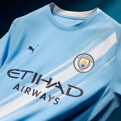 PUMA Men's Manchester City FC Home Replica 2025/26 Jersey
