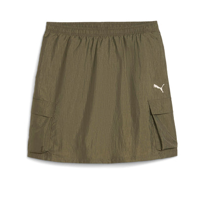 PUMA Bowtique Midi Woven Cargo กระโปรงเด็กผู้หญิง