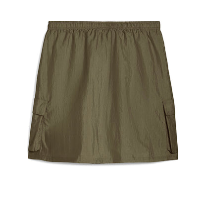 PUMA Bowtique Midi Woven Cargo กระโปรงเด็กผู้หญิง