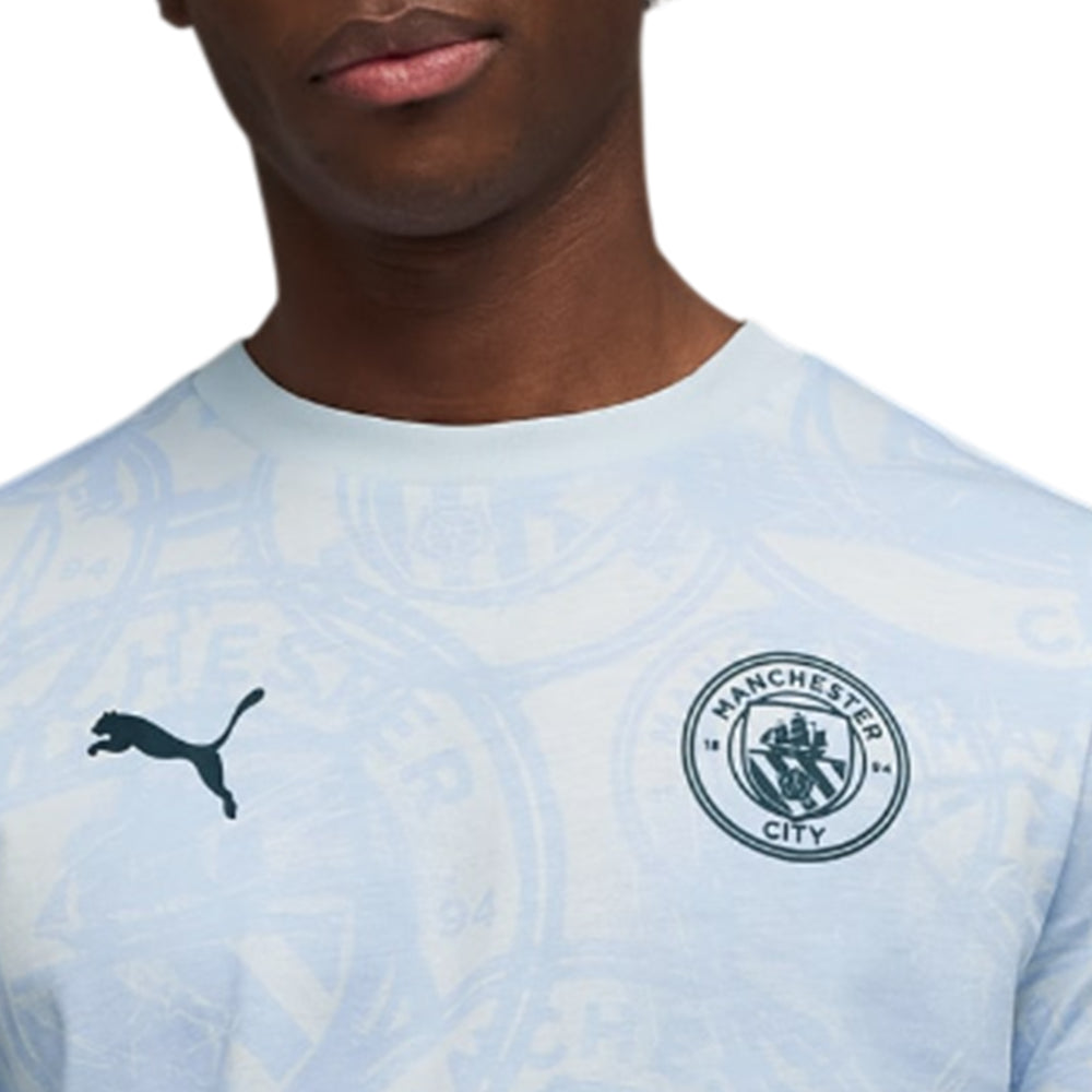PUMA Manchester City FtblCulture Printed Men's T-Shirt - Supersports Thailand Supersports Thailand