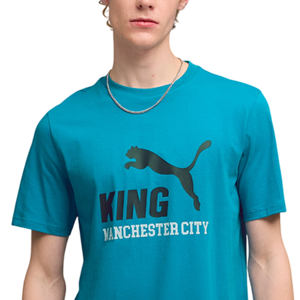 PUMA Manchester City KING Logo Men's T-Shirt - Supersports Thailand Supersports Thailand