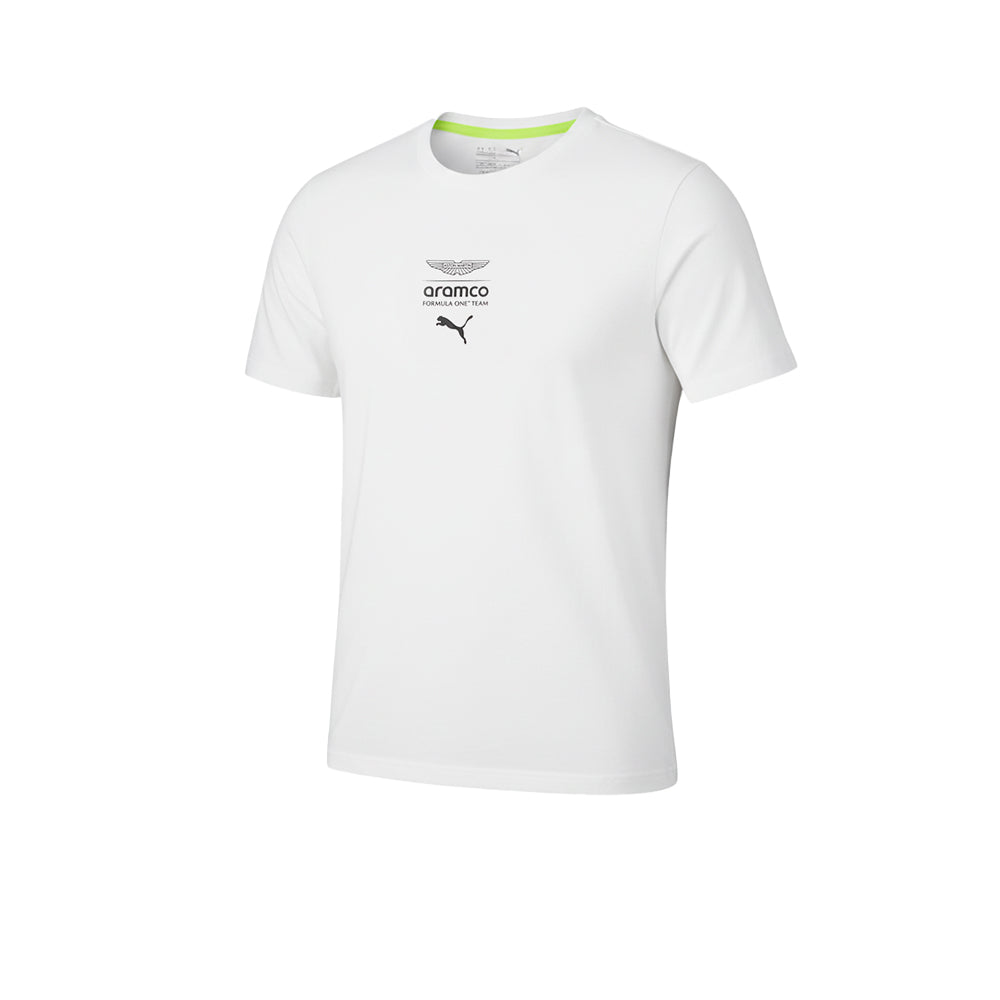 PUMA X Aston Martin Aramco F1® Team Essentials Logo Men's T-Shirt - Supersports Thailand Supersports Thailand
