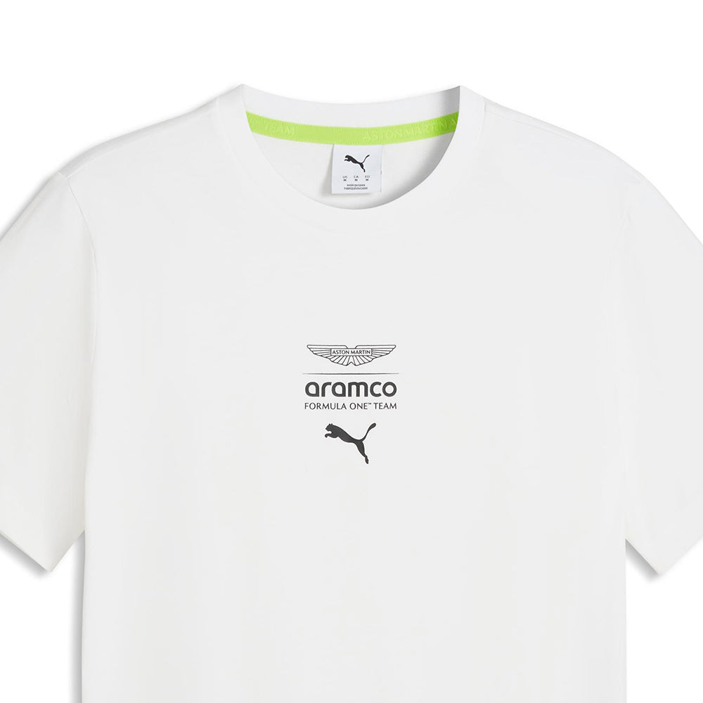PUMA X Aston Martin Aramco F1® Team Essentials Logo Men's T-Shirt - Supersports Thailand Supersports Thailand