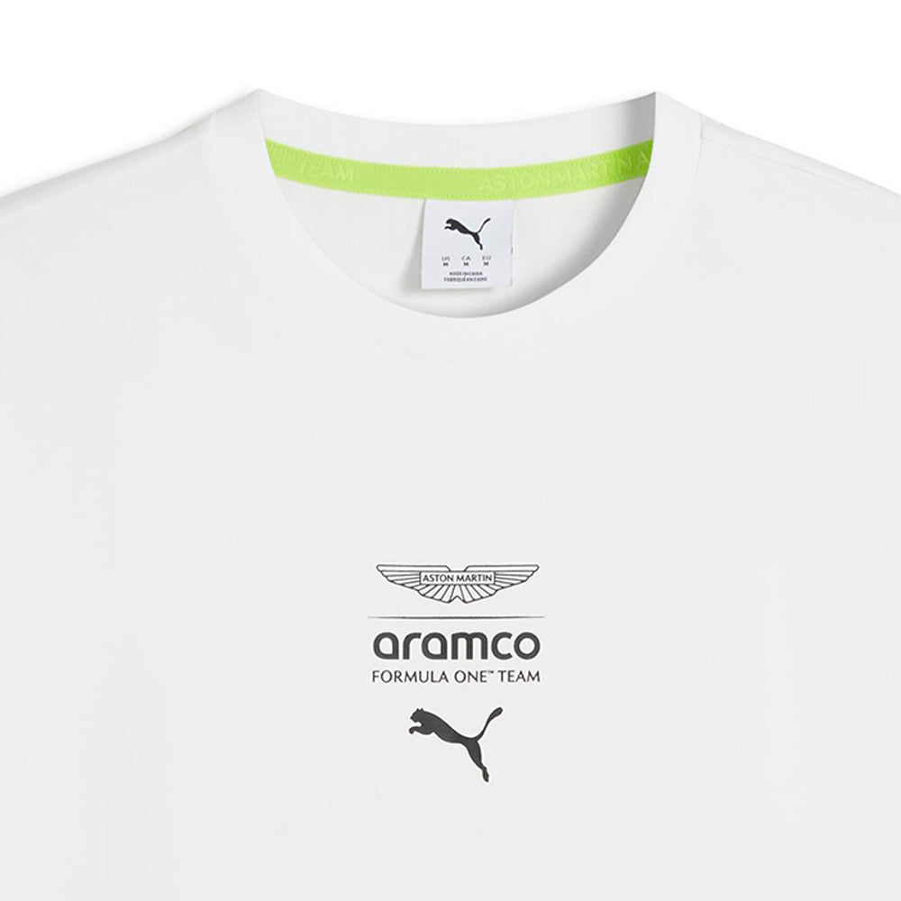 PUMA X Aston Martin Aramco F1® Team Essentials Logo Men's T-Shirt - Supersports Thailand