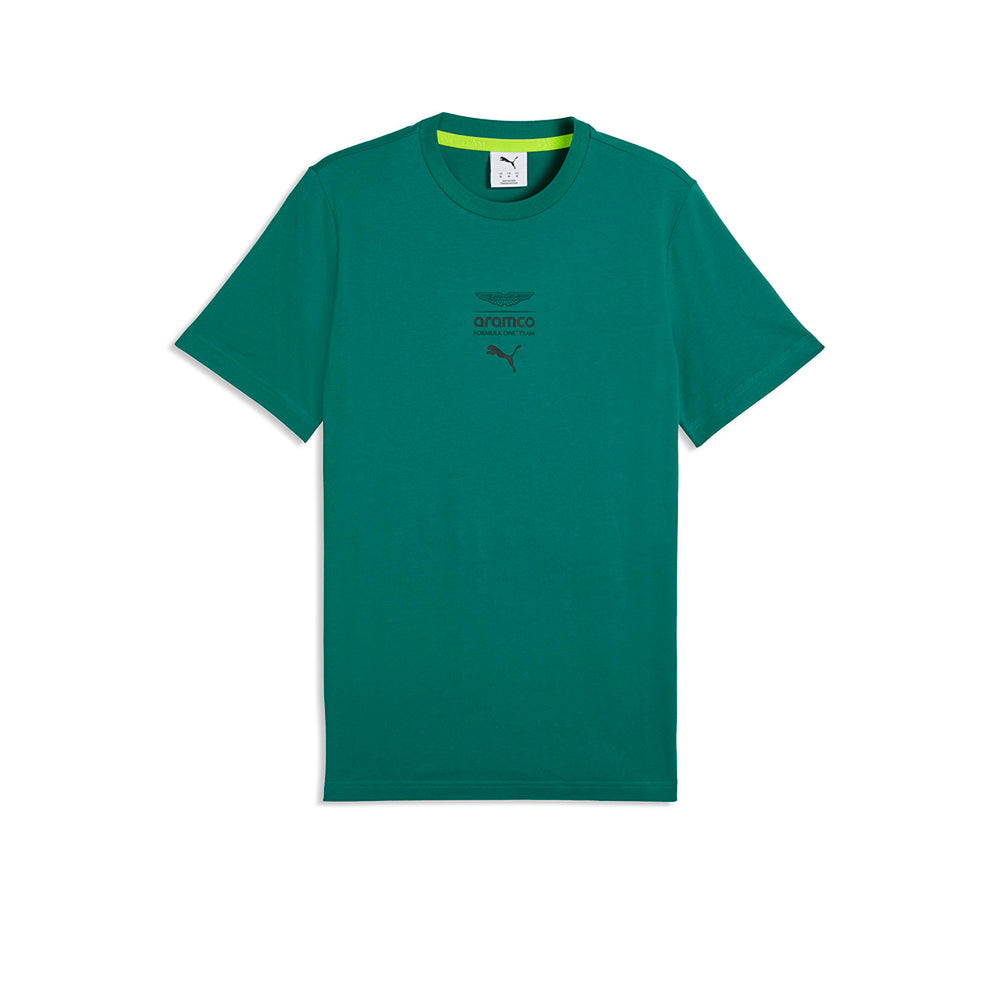 PUMA X Aston Martin Aramco F1® Team Essentials Logo Men's T-Shirt - Supersports Thailand Supersports Thailand