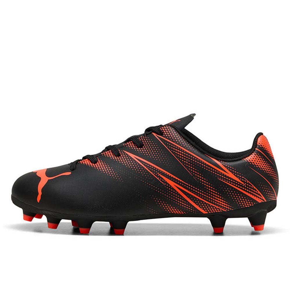PUMA Attacanto FG/AG Boys Football Shoes สีดำ (Black) UK