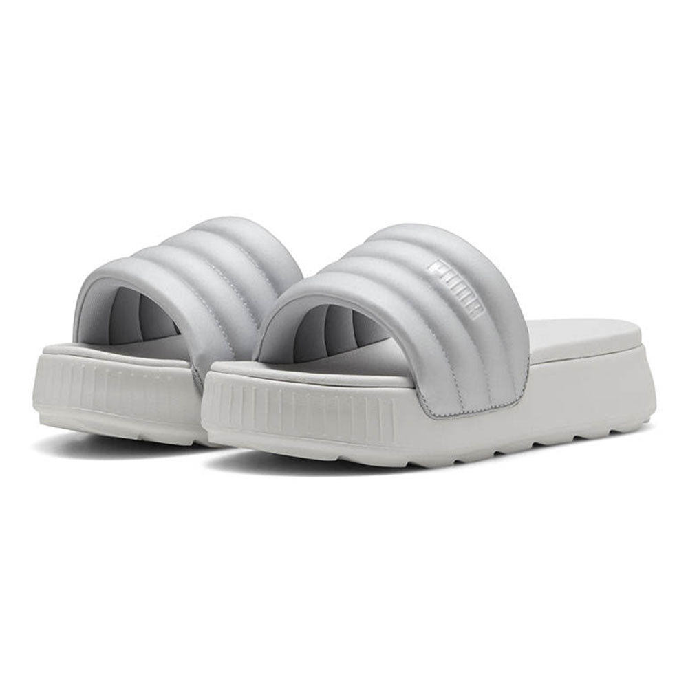 PUMA Karmen Puffy Aqua Metallics Women's Sandals - Supersports Thailand