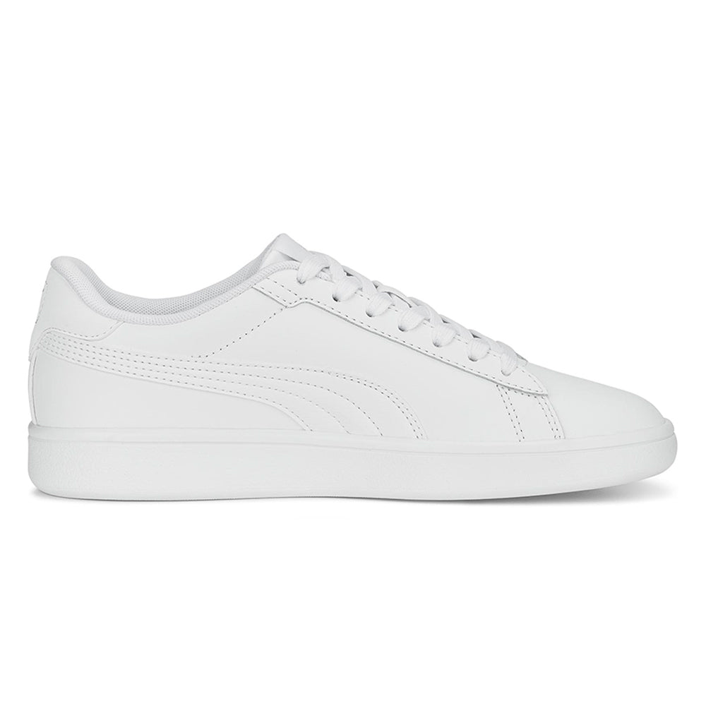 PUMA Smash 3.0 Leather Kids Lifestyle Shoes - Supersports Thailand