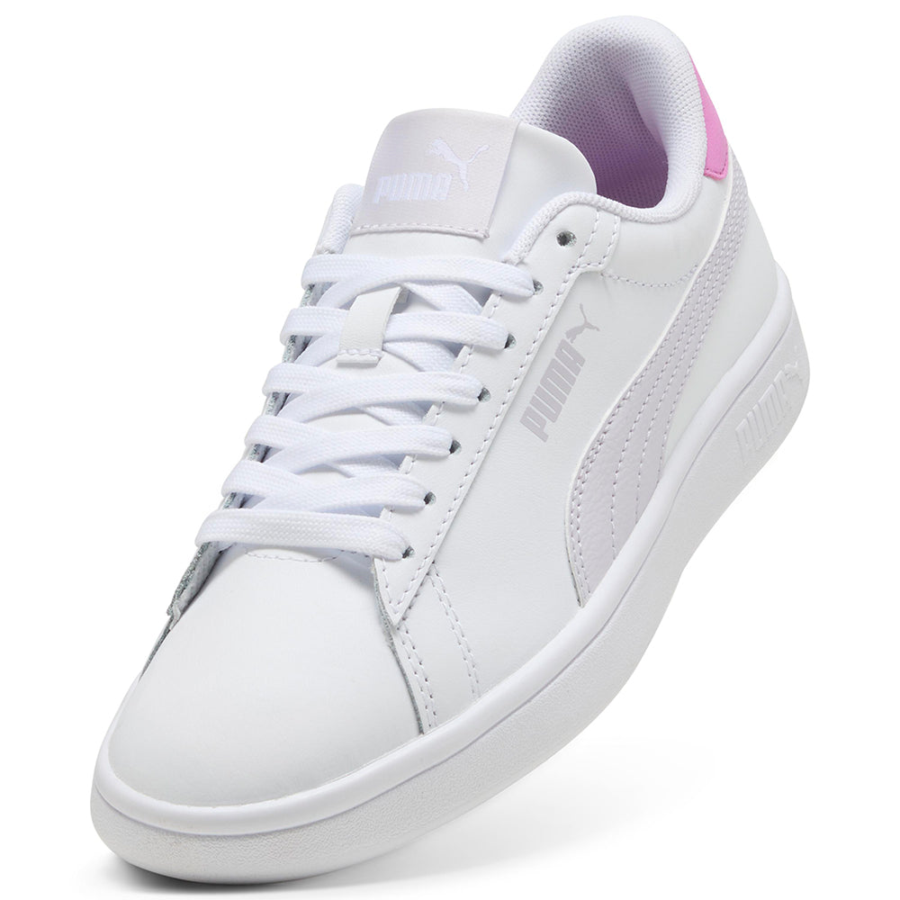PUMA Smash 3.0 Leather Kids Lifestyle Shoes - Supersports Thailand