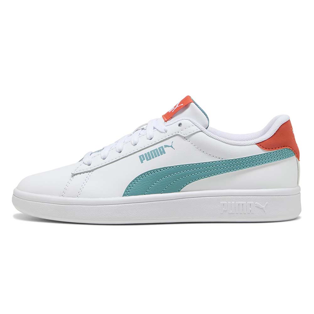 PUMA Smash 3.0 Leather Kids Lifestyle Shoes - Supersports Thailand Supersports Thailand