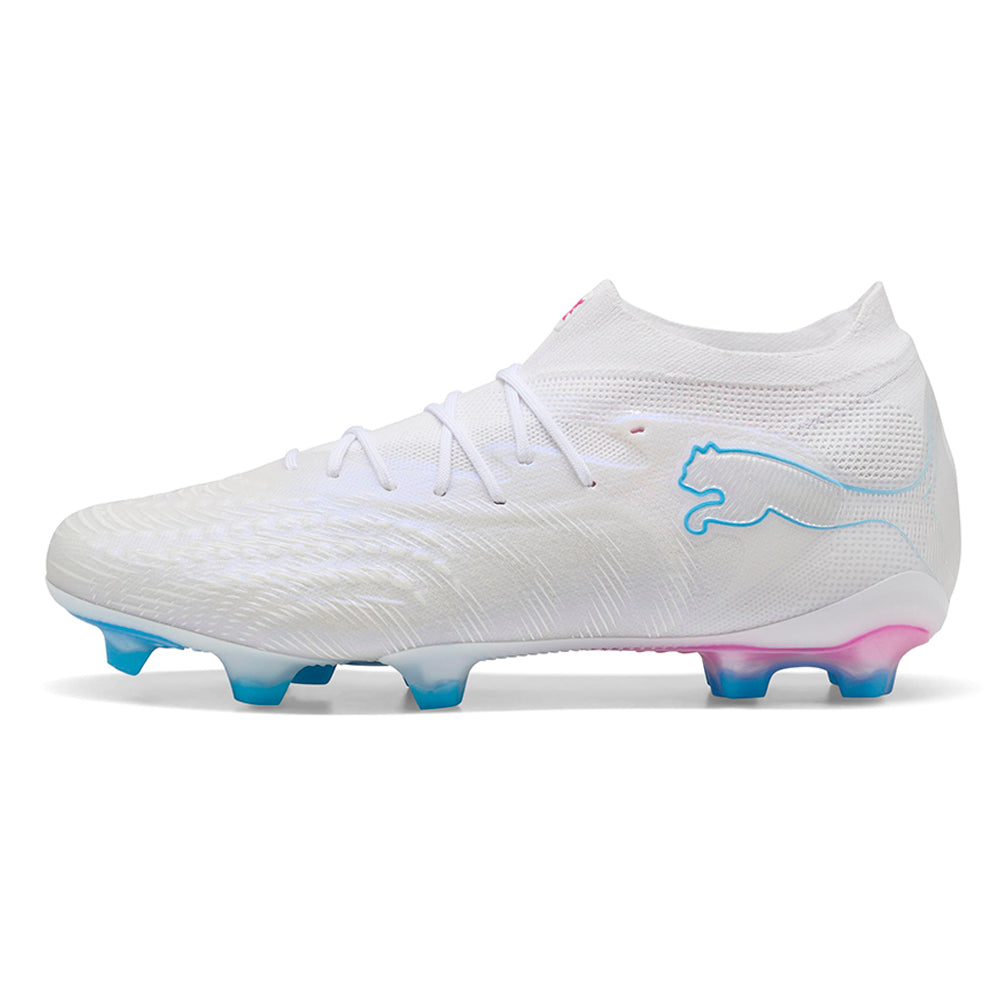 PUMA Future 9 Ultimate White FG รองเท้าฟุตบอลผู้ชาย Supersports Thailand