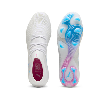PUMA Future 9 Ultimate White FG รองเท้าฟุตบอลผู้ชาย