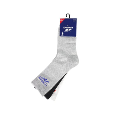 REEBOK Cushion Crew ถุงเท้าผู้ชาย (แพ็ค 3 คู่)