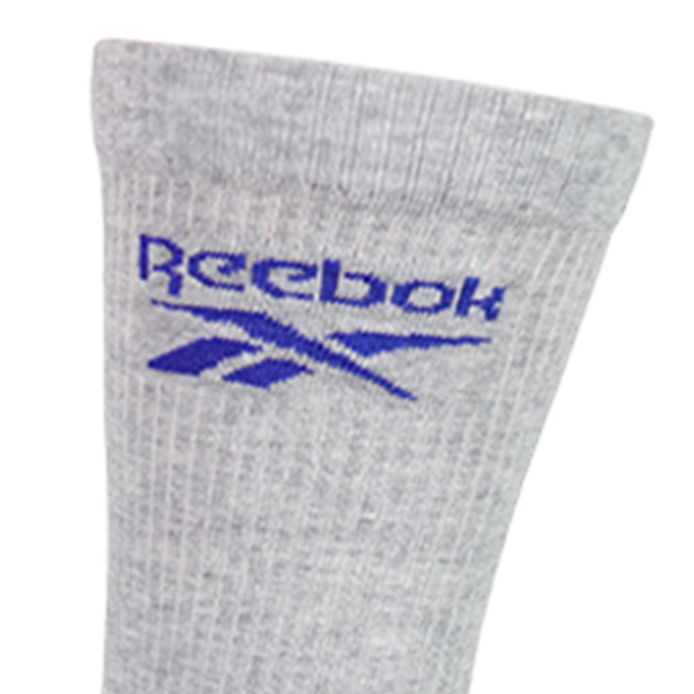 REEBOK Cushion Crew ถุงเท้าผู้ชาย (แพ็ค 3 คู่)