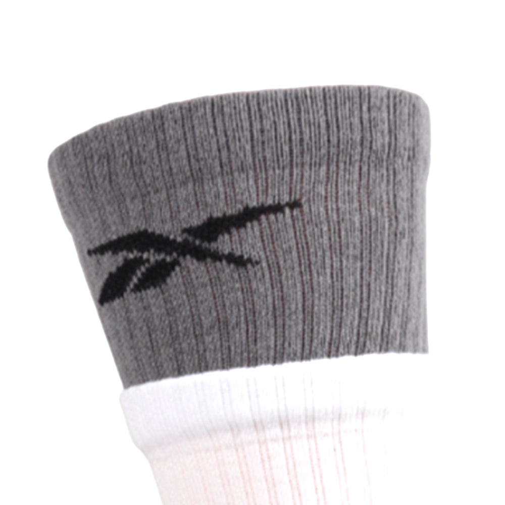 REEBOK Double Welt Crew Men's Socks (3 Pairs)