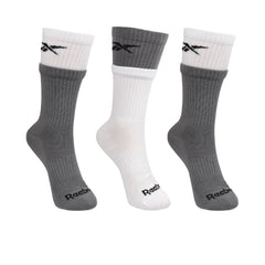 REEBOK Double Welt Crew Men's Socks (3 Pairs)