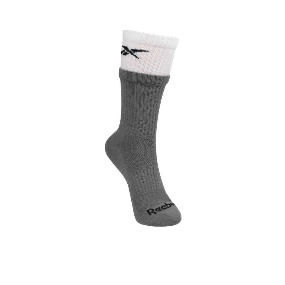 REEBOK Double Welt Crew Men's Socks (3 Pairs)