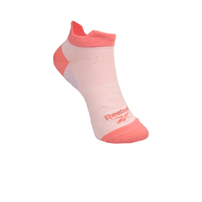 REEBOK Double Heel Tab No Show ถุงเท้าผู้หญิง (แพ็ค 3 คู่)