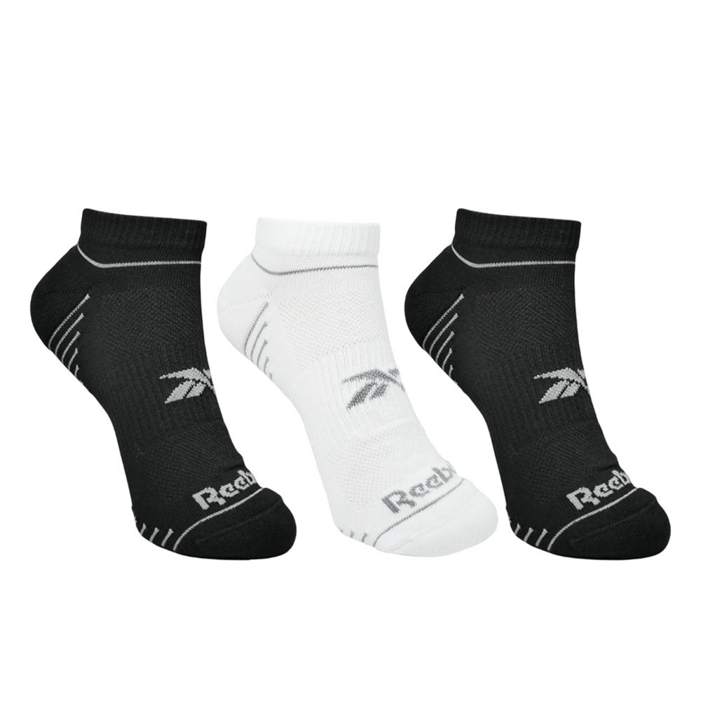 REEBOK Cushioned Heel & Toe Low Cut Men's Socks (3 Pairs) - Supersports Thailand
