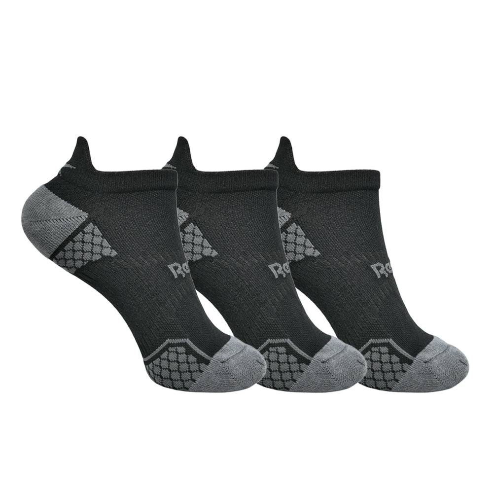 REEBOK Cushioned Heel & Toe No Show Men's Socks (3 Pairs) - Supersports Thailand