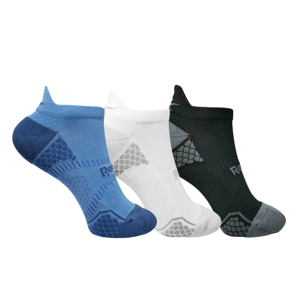 REEBOK Cushioned Heel & Toe No Show Men's Socks (3 Pairs) - Supersports Thailand Supersports Thailand
