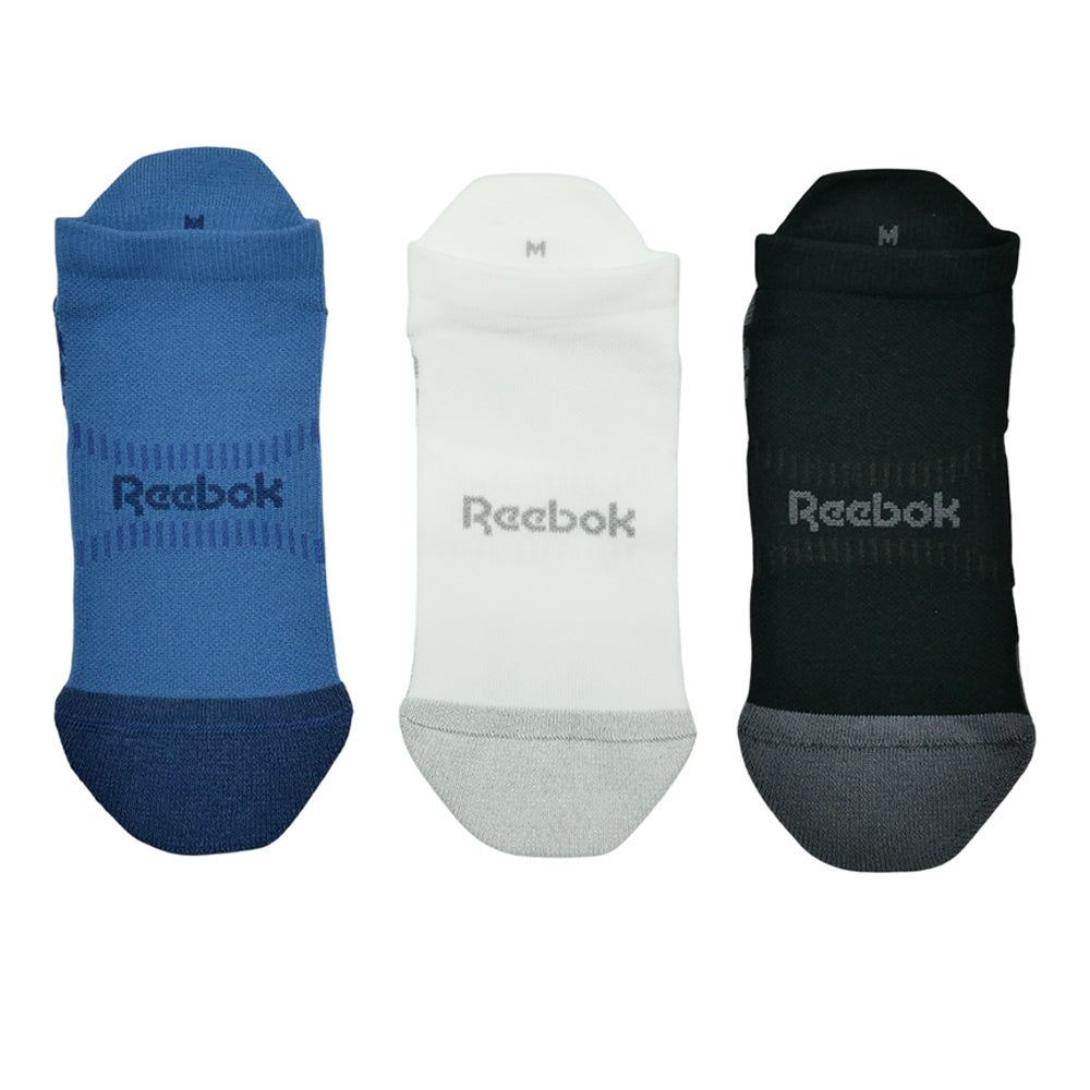 REEBOK Cushioned Heel & Toe No Show Men's Socks (3 Pairs) - Supersports Thailand