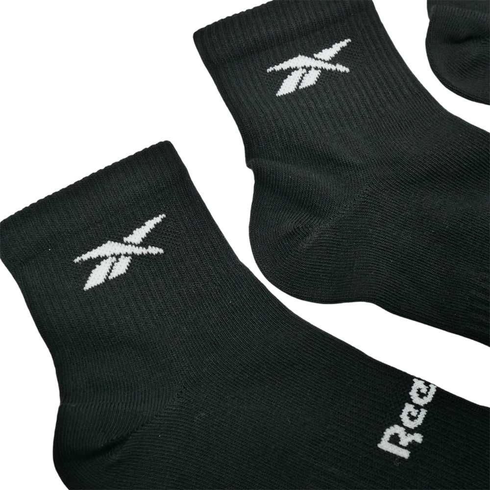 REEBOK Knit Quarter Men's Socks (3 Pairs) - Supersports Thailand
