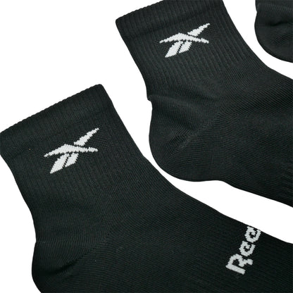 REEBOK Knit Quarter Men's Socks (3 Pairs) - Supersports Thailand