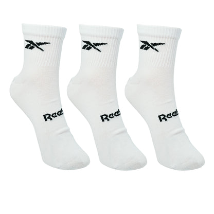 REEBOK Knit Quarter Men's Socks (3 Pairs) - Supersports Thailand