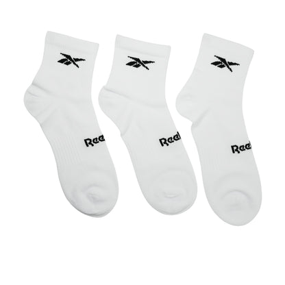 REEBOK Knit Quarter Men's Socks (3 Pairs) - Supersports Thailand