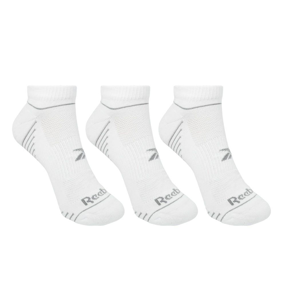 REEBOK Cushioned Heel & Toe Low Cut Women's Socks (3 Pairs) - Supersports Thailand