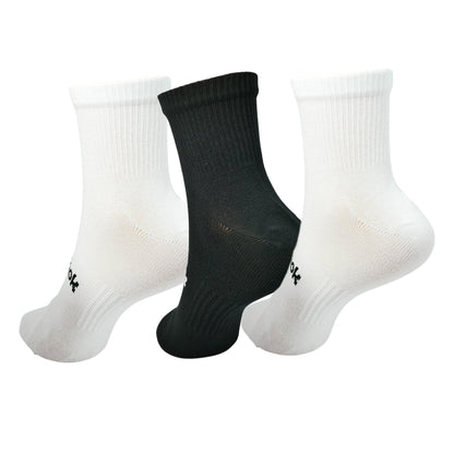 REEBOK Knit Quarter ถุงเท้าผู้หญิง (แพ็ค 3 คู่)