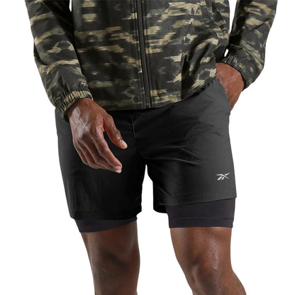 REEBOK Lab Fit กางเกงวิ่งขาสั้นผู้ชาย