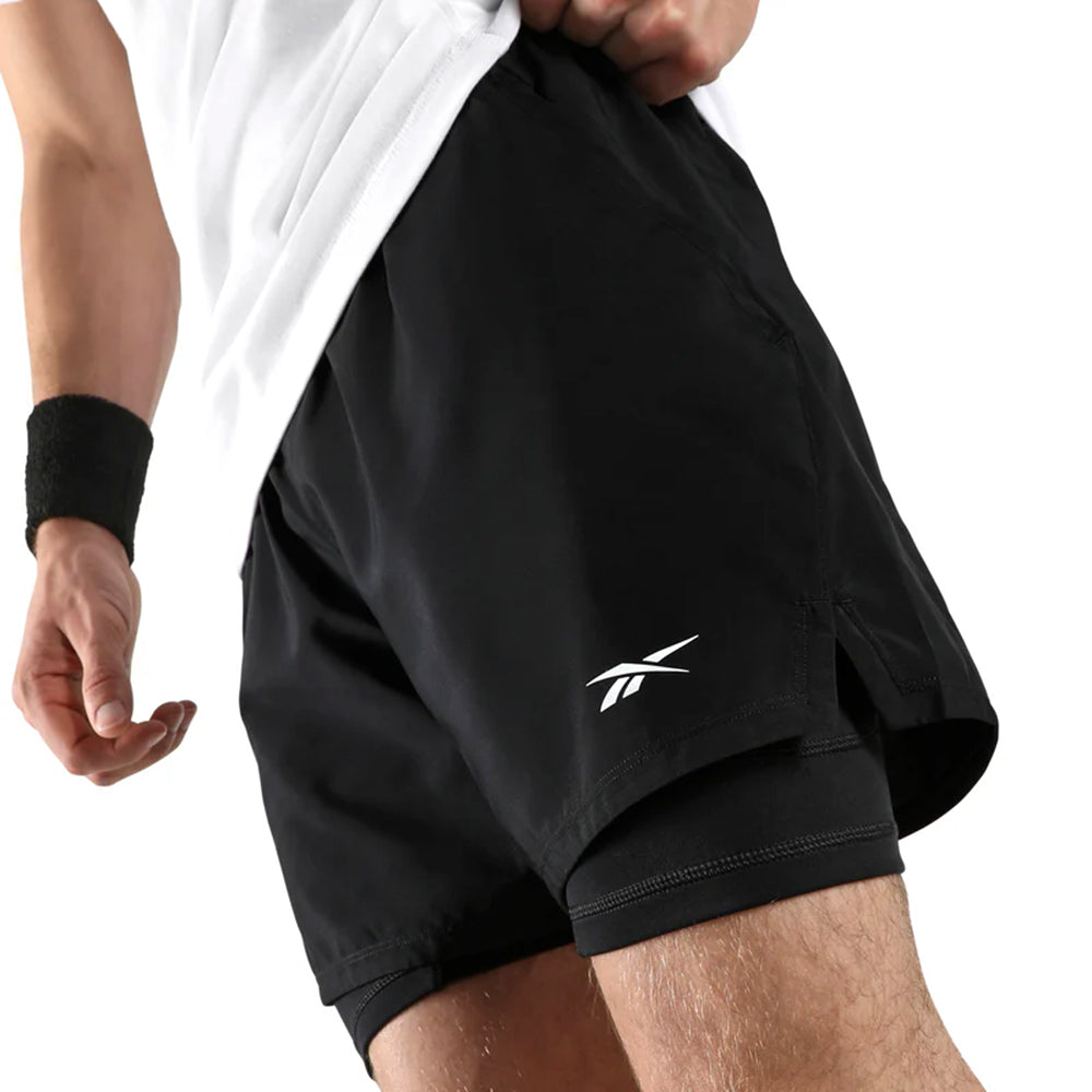 REEBOK Athlete 2 in 1 Men's Running Shorts - Supersports Thailand Supersports Thailand