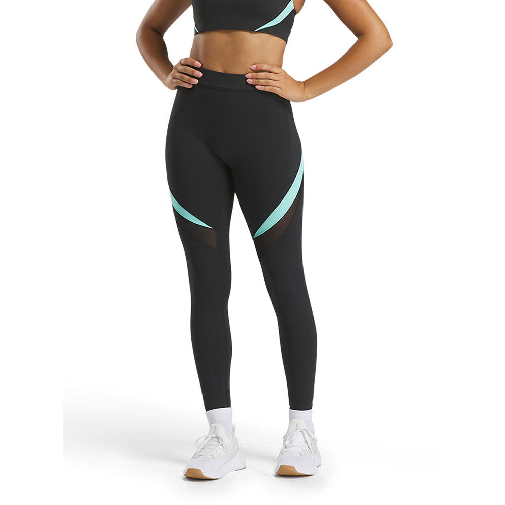 REEBOK Lux Colorblock High-Rise 7/8 Women's Training Leggings - Supersports Thailand