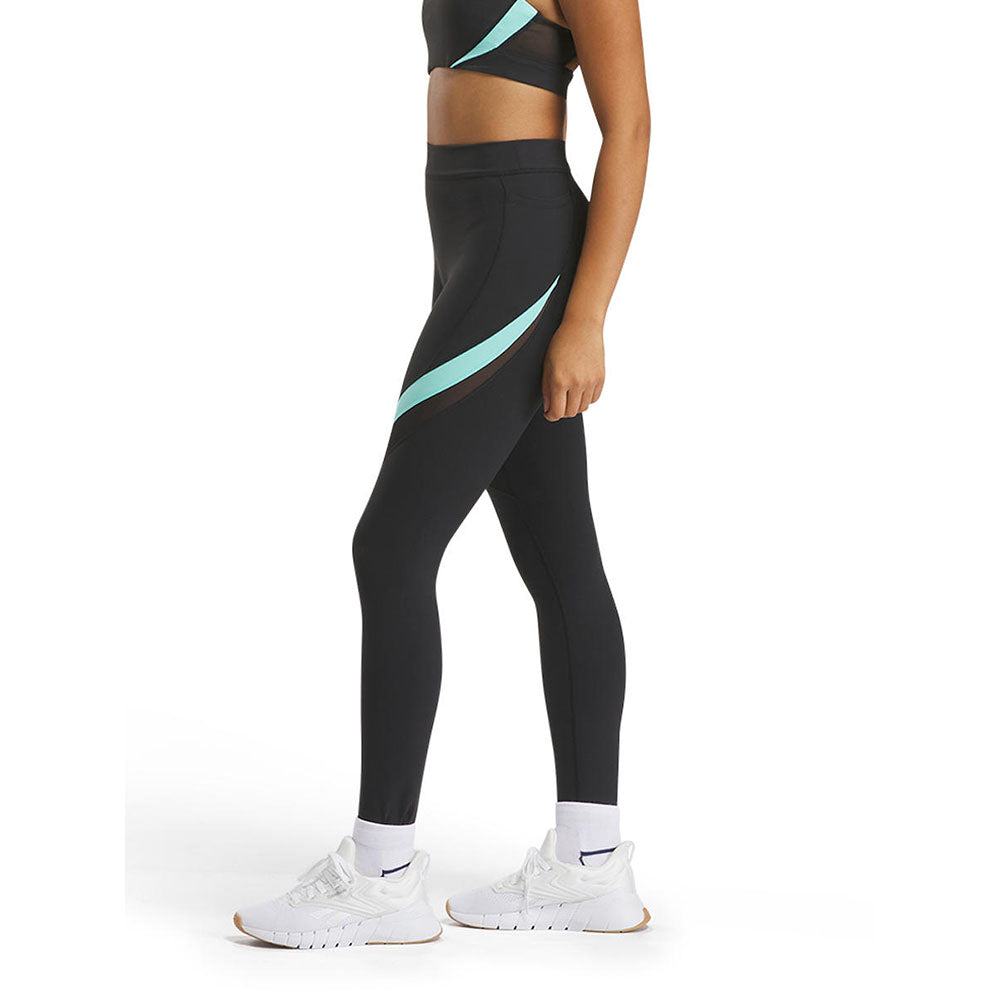 REEBOK Lux Colorblock High-Rise 7/8 Women's Training Leggings - Supersports Thailand
