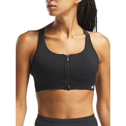 REEBOK Lux Front-Zip High-Impact Women's Sports Bra