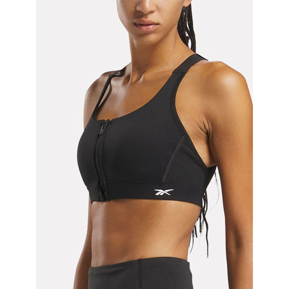 REEBOK Lux Front-Zip High-Impact Women's Sports Bra