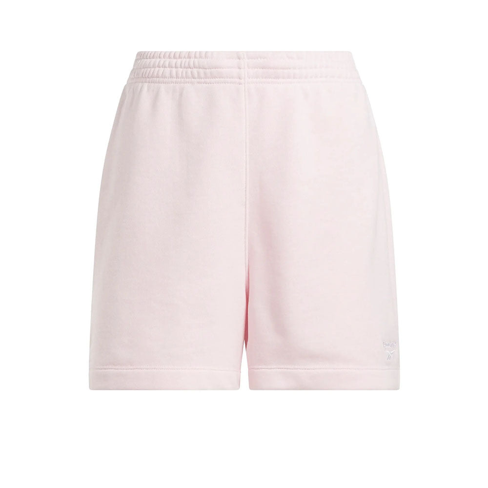 REEBOK Identity Small Logo French Terry กางเกงออกกำลังกายขาสั้นผู้หญิง